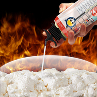 GORVIA ITEM-B2 500mL Mousse PU ignifuge expansive pour le calfeutrage des interstices, la construction coupe-feu, l'étanchéité des fenêtres et des portes et autres utilisations