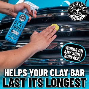 Kit de protection chimique haute performance Chemical Guys CLY_113 OG : Barre d'argile et lubrifiant synthétique, usage léger/moyen (16 oz) (2 articles), Jaune - Product Image 2