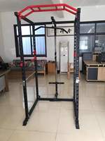 Precio de fábrica Uso en el hogar Estante de gimnasio multifuncional Ejercicio Unisex Hecho Acero Fitness High Pull up Down Home Squat Rack
