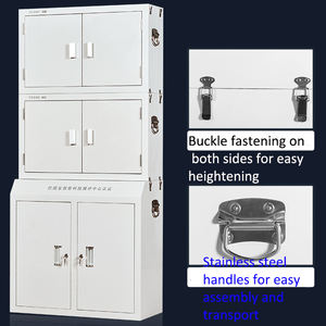 Armoire de blindage pour téléphone portable entièrement fermée, murale, mobilier métallique commercial pour salle d'examen/salle de réunion, stockage de signal verrouillable - Product Image 4