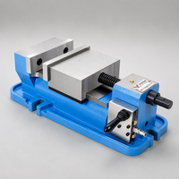 REALMAX Étau de machine à fraiser de type verrouillable 6 pouces, étau de banc de précision à mâchoires plates, étau fixe à angle, étau de machine robuste à verrouillage d'angle