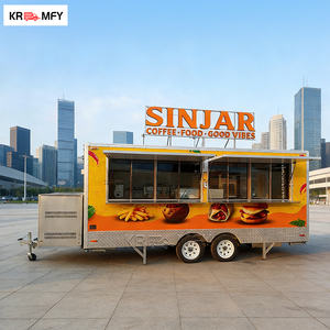 Remolque Móvil para Catering de Eventos, Carro de Comida Rápida con Cocina Completa, Carrito de Concesiones para Festivales, Acero Inoxidable y Fibra de Vidrio - Product Image 4