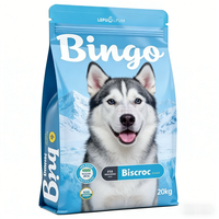 Usine d'emballage Haodong, sacs d'emballage pour aliments pour animaux de compagnie de 5 kg, 10 kg, 20 kg, sacs à fond plat de qualité alimentaire, pochette refermable avec fermeture éclair, emballage pour aliments pour chiens