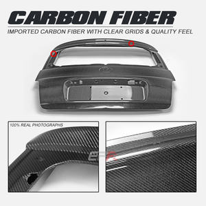 Fibre de carbone de coffre arrière de haute qualité pour Fiat 500 595 Abarth OE - Product Image 4