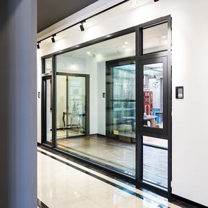 Diseño simple, tecnología avanzada, rotura térmica blanca, aluminio, vidrio Low E, ventana abatible de triple acristalamiento con mosquitera - Product Image 3