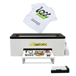 Factory direct sale L1800 head tshirts printer A3/A4 DTF printer printing machine with oven