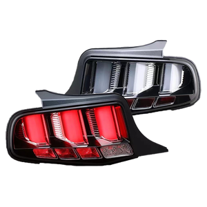 Nouveau feu arrière SONAR <span class=keywords><strong>Mustang</strong></span> 2010-2014, fabrication américaine, tout LED, clignotant séquentiel, rénovation/mise à niveau, 12V 10000K - Product Image 1