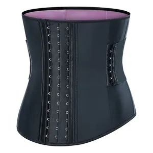 2021 New Wholesale Waist Trainer PlusSize für Frauen 5 Stahl knochen Latex Sport gürtel Korsetts Cincher Sanduhr Body Shaper