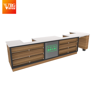 Siêu thị cửa hàng trái cây và rau hiển thị siêu thị gỗ Trái Cây Rau hiển thị giá trường hợp nhiệm vụ gỗ nặng - Product Image 4