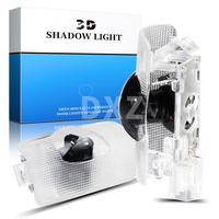 DXZ 2 uds coche LED puerta Logo proyector 12V fantasma sombra luz para GS ES240 ES250 ES300 ES350 RX270 LX450 470 570 LS automotriz