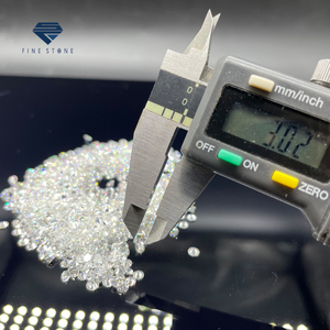 Price Per Carat Wholesale 0.1carat Melee Lab Grown <strong>Diamond</strong> 3.0mm <strong>Loose</strong> CVD Lab <strong>Diamond</strong> DEF Color VVS-VS - Product Image 3