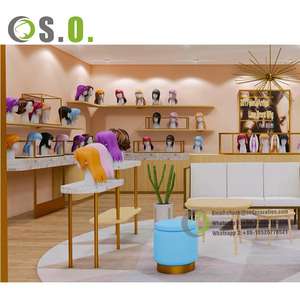 Magasin <span class=keywords><strong>de</strong></span> produits <span class=keywords><strong>de</strong></span> beauté, fournitures <span class=keywords><strong>de</strong></span> magasin <span class=keywords><strong>de</strong></span> perruques, vitrine pour perruques, vitrine pour cheveux avec lumière - Product Image 5