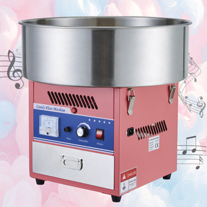 Factory Price Commercial Output 4-6pcs/min <strong>Cotton</strong> <strong>Candy</strong> <strong>Machine</strong> With Children's Song - Product Image 1