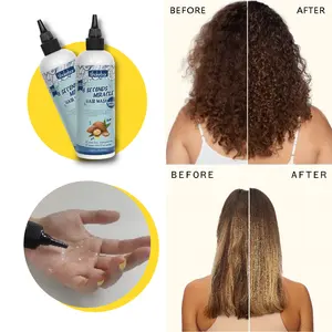 Shakebar-aceite mágico para tratamiento del cabello, productos para el cuidado del cabello afro, aceite de argán puro, 8 segundos