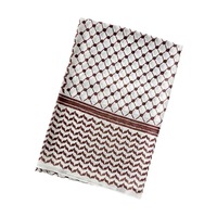 Ventes chaudes, foulard unisexe, style arabe, Dubaï, doux, pour filles, respirant, voiles palestiniens, imprimé de qualité supérieure, keffiyeh à carreaux, hijab en mousseline