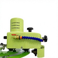 Mini polisseuse électrique industrielle LINGZHIFENGRUI LZ-G220V 220V pour polissage à l'eau 800W, machine à chanfreiner le verre manuelle au design intuitif