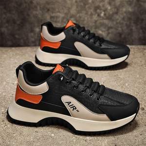 İlkbahar ve sonbahar Trendy baba ayakkabı açık rahat spor erkek ayakkabıları çok yönlü kalın Soled yüksekliği artan koşu ayakkabıları - Product Image 3