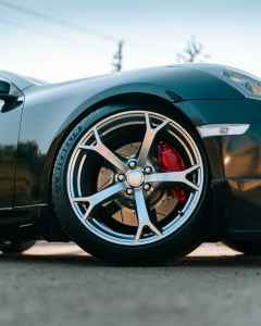 ล้อแม็กซ์ Forgex 18x9 5x114.3 สำหรับรถยนต์นั่งส่วนบุคคล Nismo V1 สีดำเงินโครเมียม สำหรับ Nissan 350z 370z Infiniti G37 Q50 Q70 - Product Image 6