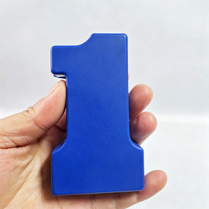 Custom Logo PU Foam Number 1 Shaped Slow Rising Stress <b>Ball</b> Promotional Gifts <b>Squeeze</b> Decompression Toys for Kids Boys and Girls - Product Image 5
