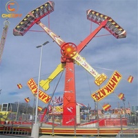 Atracción Kamikaze Bola Giratoria de 360 Grados, Doble Brazo, Ranger Meteor Hammer Sky Flyer, Atracciones de Parque en Venta