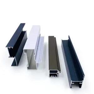 Perfil de alumínio personalizado para guarda-roupa de alumínio de janela, cor de alumínio para anodização de perfil de fabricante