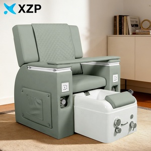 Sillón de Manicura Estilo Salón, Superventas, con Spa para Pies y Reposapiés Eléctrico Multifuncional con Masaje - Product Image 4