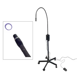 5 wát LED UVA chữa đèn 395nm | Điện thoại di động với bàn đạp chân chuyển đổi | UV keo chữa phần mở rộng tóc