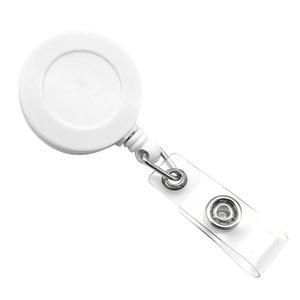 Porte-Badge de carte d'identité avec Clip, bobine de nom rond, fournitures scolaires et de bureau, lanière rétractable porte-Badge - Product Image 4