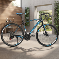Vélo de course sur route MTB 21 vitesses pour hommes et femmes, vélo de course sur route pas cher