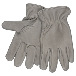 Leather Safety <b>Working</b> <b>Gloves</b> Wrist Length Plain Style Breathable <b>Thermal</b> Eco-Friendly Unlined for Outdoor Daily Use Winter - Product Image 3