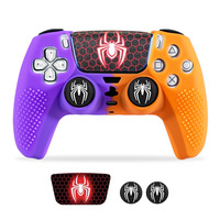 Vente flash - Coque de protection en silicone double couleur personnalisée de marque OEM pour manette de jeu sans fil