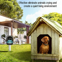 Vente en gros de répulsif pour animaux d'extérieur à ultrasons solaire pour chien oiseau rat ravageur souris dispositif de répulsion batterie chat répulsif dispositifs pour rongeurs