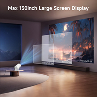 HY300 Pro Proyectores Videojuego Video Proyector Mini Teléfono Móvil Android 12 Smart Tv Portátil Home Cinema Video 4K