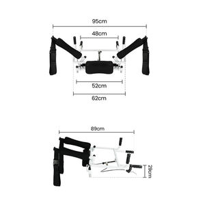 Silla de ruedas elevadora hidráulica multifuncional para el cuidado de la transferencia de pacientes Características de transferencia de ducha Equipo de seguridad para el baño - Product Image 3