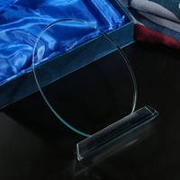 2025 Usine En Gros Blanc Ovale Trophées Et Récompenses Personnalisé Personnalisé Verre Trophée Prix Médailles De Cristal