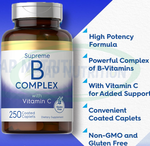 Ausreson, suplemento alimenticio saludable, tabletas multivitamínicas de vitamina B, píldoras de vitamina <span class=keywords><strong>B1</strong></span> B6 B12, tabletas de complejo de vitamina B - Product Image 3