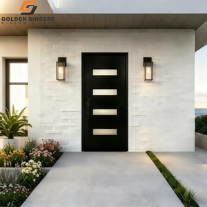Puerta de Entrada Exterior Moderna Personalizada GS, Puerta Frontal de Metal Acabado con 5 Años de Garantía - Product Image 4