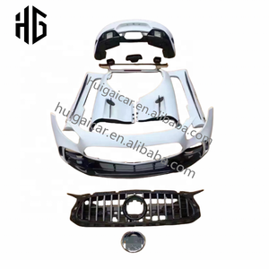 Actualización Facelift <span class=keywords><strong>GTR</strong></span> estilo faldones laterales delanteros guardabarros parachoques trasero montaje parrilla cuerpo Kit para <span class=keywords><strong>Mercedes</strong></span> Bens <span class=keywords><strong>AMG</strong></span> a <span class=keywords><strong>GTR</strong></span> Bodykit - Product Image 5
