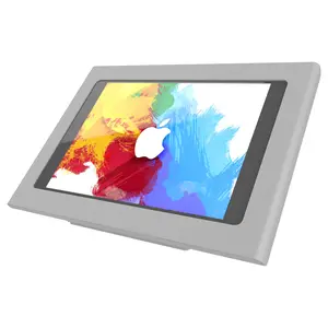 Anti hırsızlık ayarlanabilir kablo gizli duvar dağı masaüstü Tablet standı tutucu için 9.7 inç Tablet
