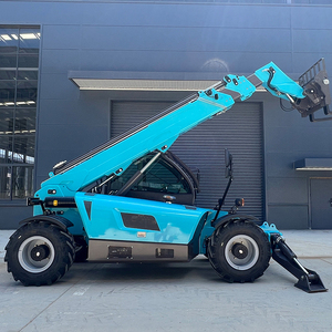 Harga Telehandler China Baru Diesel Kompak 6m Giant 3 Ton 4x4 Compact Rotasyon Telehandler Forklift Teleskopik - Product Image 3