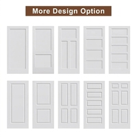 Fabricant chinois de portes intérieures en bois, portes en MDF et HDF pré-primées blanches, portes moulées pour appartements, hôtels, bâtiments, distributeur, fournisseur