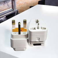 Adaptateur de voyage universel de type G pour prises européennes et australiennes, sortie AC, certifié CE, neuf, pour téléphone portable, appareil photo, ordinateur portable