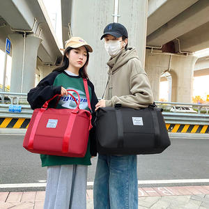 Custom Large Wholesale Duffel Duffle Gym Bag Sport Outdoor Travel Casual Dayback Rucksack Fitness <b>Pink</b> Fashion Waterproof - Product Image 5