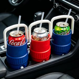 Hot Blue Mini Water Jug <strong>Cup</strong> for Michelada12oz <strong>Reusable</strong> Plastic Mini Cooler <strong>Cup</strong> with Spout Personal Stadium Beverage Dispenser - Product Image 5