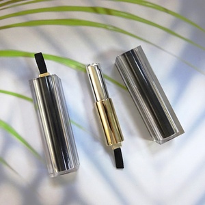 Envase de lápiz labial de forma cuadrada OEM con logotipo personalizado de cinta de seda - Product Image 2