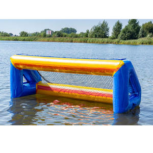 Système de parc aquatique gonflable professionnel Water Ball Goal pour les lacs, les réservoirs et les zones côtières - Product Image 2
