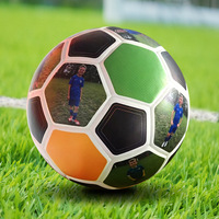 1 Buah MOQ Bola Sepak Personalisasi Cetak HD Desain Cepat Hadiah Ulang Tahun Dewasa Upacara Klub Perusahaan Ukuran Bola 1 5