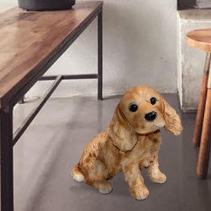 Puppy Sculptuur Hars Hond Ambachten - Product Image 2