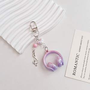 Chaîne de téléphone portable LED musicale, chaîne polyvalente et cool, chaîne CCD Guka, pendentif pour sac à dos d'étudiant, motif de poupée, fonction de sécurité - Product Image 4