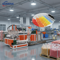 Granuladora de Reciclaje de Productos Plásticos de Desecho para PP, PE, LDPE, LLDPE, PET, Plástico Compuesto, Máquina de Peletización por Extrusión de LDPE y LLDPE